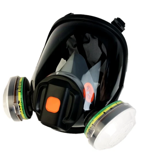 China New Design Speaking Amplifier Safety Respirator Gas Mask Full